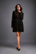 Load image into Gallery viewer, Mesh Dress with Geometric Patterns