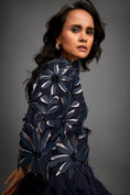 Load image into Gallery viewer, Floral Patterned Dress With Layered Ruffled Sheer Bottom
