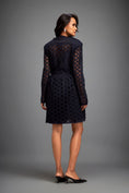 Load image into Gallery viewer, Mesh Dress with Geometric Patterns