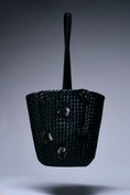 Load image into Gallery viewer, Velour Flora Bucket Bag