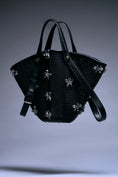 Load image into Gallery viewer, Midnight Crystal Embellished Tote