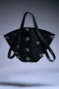 Load image into Gallery viewer, Midnight Crystal Embellished Tote