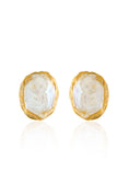 Load image into Gallery viewer, Elysian Baroque Pearl Studs