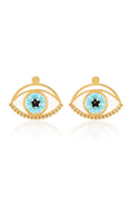 Load image into Gallery viewer, Aurelia Evil Eye Studs