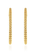 Load image into Gallery viewer, Radiant Plisse Half Hoops