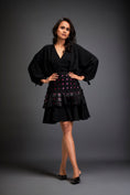 Load image into Gallery viewer, Dress With Layered Skirt With 3-D Accents