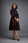 Load image into Gallery viewer, A-Line Skirt with 3D Geometric Pattern