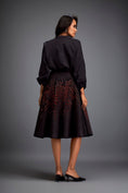 Load image into Gallery viewer, A-Line Skirt with 3D Geometric Pattern