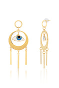 Load image into Gallery viewer, Mystic Aura Evil Eye Earrings