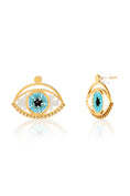 Load image into Gallery viewer, Aurelia Evil Eye Studs