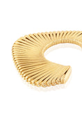 Load image into Gallery viewer, Radiant Plisse Half Hoops