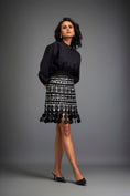 Load image into Gallery viewer, Embellished Skirt And Shirt Comes With Belt