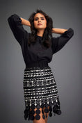 Load image into Gallery viewer, Embellished Skirt Comes With Belt