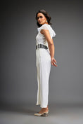 Load image into Gallery viewer, Overlap Jumpsuit With Statement Belt