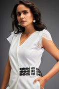 Load image into Gallery viewer, Overlap Jumpsuit With Statement Belt