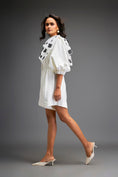 Load image into Gallery viewer, Playsuit With Applique Work On The Shoulder