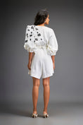 Load image into Gallery viewer, Playsuit With Applique Work On The Shoulder