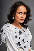 Load image into Gallery viewer, Playsuit With Applique Work On The Shoulder