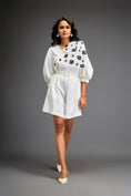 Load image into Gallery viewer, Playsuit With Applique Work On The Shoulder
