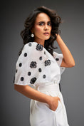 Load image into Gallery viewer, Playsuit With Detailing On The Sleeves Comes With Belt