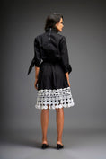Load image into Gallery viewer, Midi Dress With Detailing On The Hem Comes With Belt