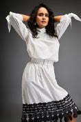 Load image into Gallery viewer, Midi Dress With Detailing On The Hem Comes With Belt
