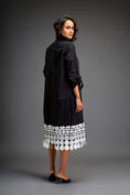 Load image into Gallery viewer, Midi Dress With Detailing On The Hem Comes With Belt