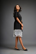 Load image into Gallery viewer, Short Dress With Detailing On The Hem