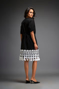 Load image into Gallery viewer, Short Dress With Detailing On The Hem