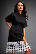 Load image into Gallery viewer, Short Dress With Detailing On The Hem