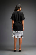 Load image into Gallery viewer, Short Dress With Detailing On The Hem
