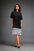 Load image into Gallery viewer, Short Dress With Detailing On The Hem
