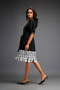 Load image into Gallery viewer, Short Dress With Detailing On The Hem