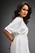 Load image into Gallery viewer, Short Dress With Detailing On The Hem