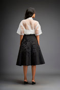 Load image into Gallery viewer, Organza Sheer Blouse With 3D Skirt