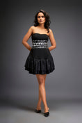 Load image into Gallery viewer, Tube Dress With Corset Detailing Belt