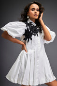 Load image into Gallery viewer, Short Dress With Detailing On One Side