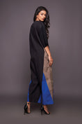 Load image into Gallery viewer, Black Blue Relaxed Fit Jumpsuit