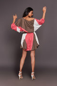 Load image into Gallery viewer, White Pink Off Shoulder Top With Shorts