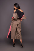 Load image into Gallery viewer, Black Pink Off Shoulder Top With Flared Pants