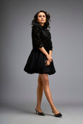 Load image into Gallery viewer, Floral-Cut Bubble Dress with Voluminous Bottom