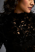Load image into Gallery viewer, Floral-Cut Bubble Dress with Voluminous Bottom
