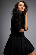 Load image into Gallery viewer, Floral-Cut Bubble Dress with Voluminous Bottom
