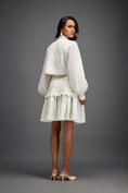 Load image into Gallery viewer, Structured Jacket and Skirt Co-Ord with 3D Embellishments