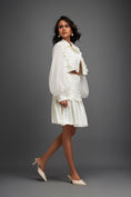 Load image into Gallery viewer, Structured Jacket and Skirt Co-Ord with 3D Embellishments