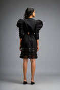 Load image into Gallery viewer, Structured Dress with Applique Hemline
