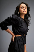 Load image into Gallery viewer, Structured Dress with Applique Hemline