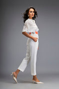 Load image into Gallery viewer, Jumpsuit with Cape Sleeves and Belt