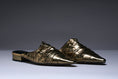 Load image into Gallery viewer, Golden Poise Mules