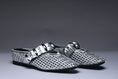 Load image into Gallery viewer, Silver Mirage Chain Mules